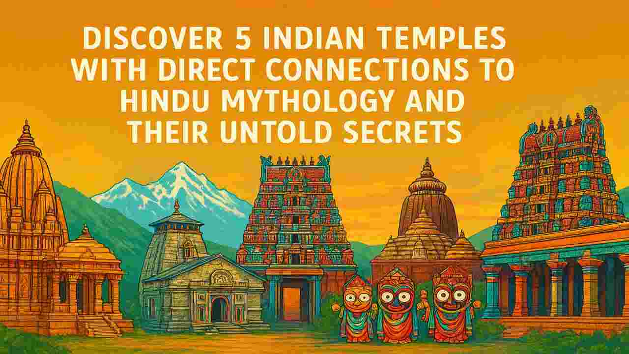 5 Indian Temples with Direct Connections to Hindu Mythology