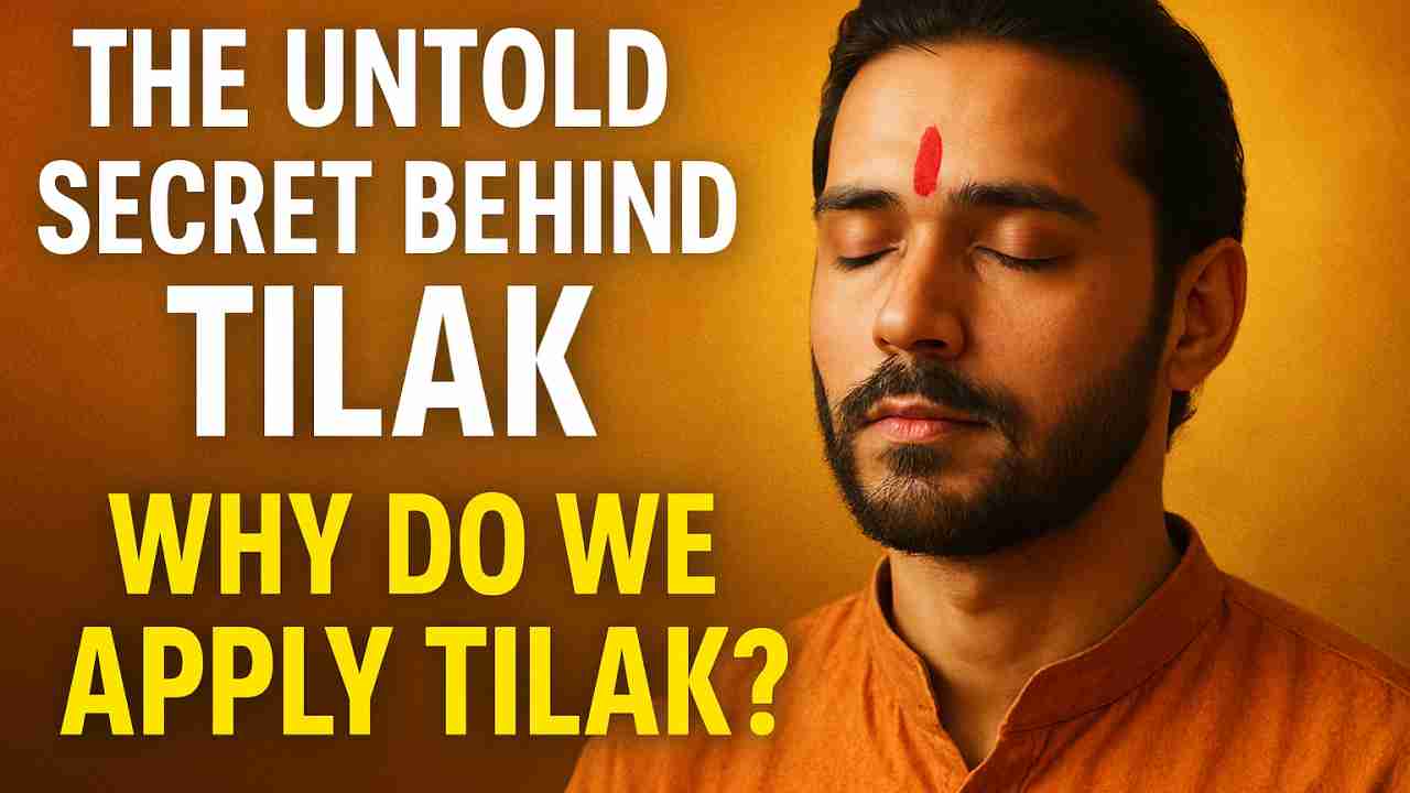 why do we apply tilak?