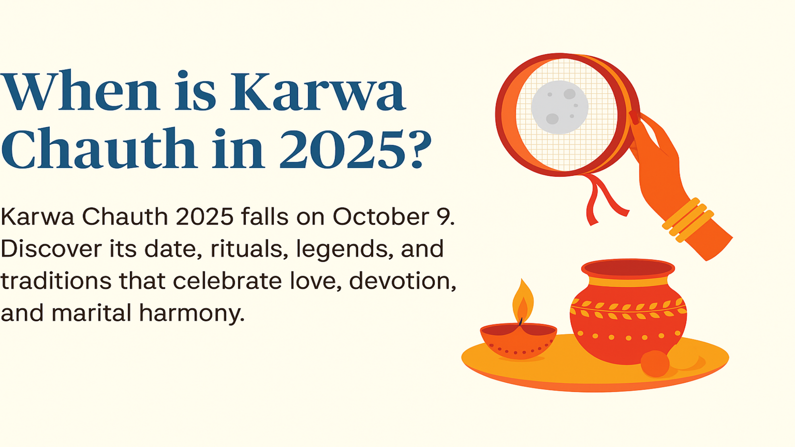 When is Karwa Chauth in 2025