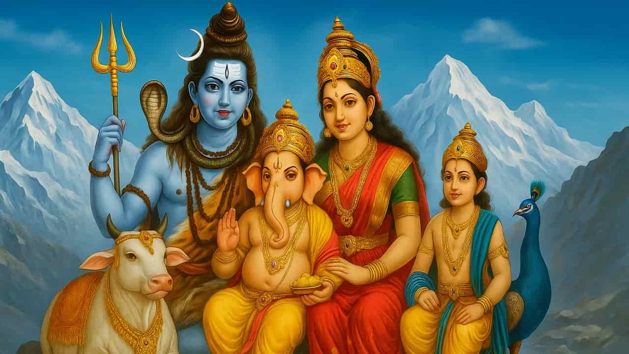 Ganesha and Family