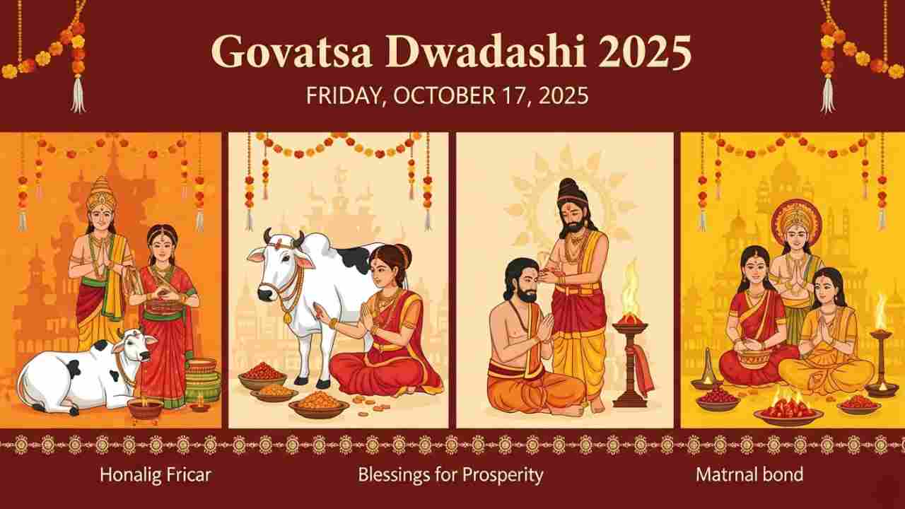 When is Govatsa Dwadashi 2025 When is Govatsa Dwadashi 2025,Govatsa Dwadashi 2025