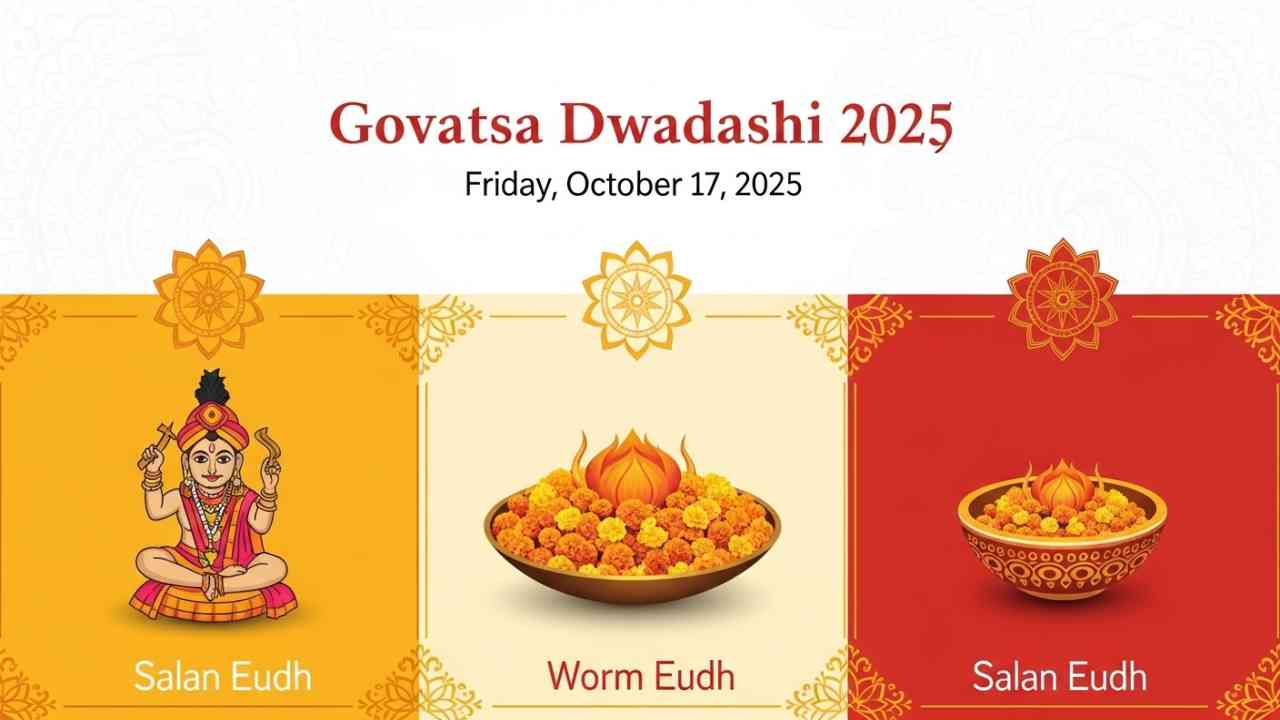 When is Govatsa Dwadashi 2025 When is Govatsa Dwadashi 2025,Govatsa Dwadashi 2025