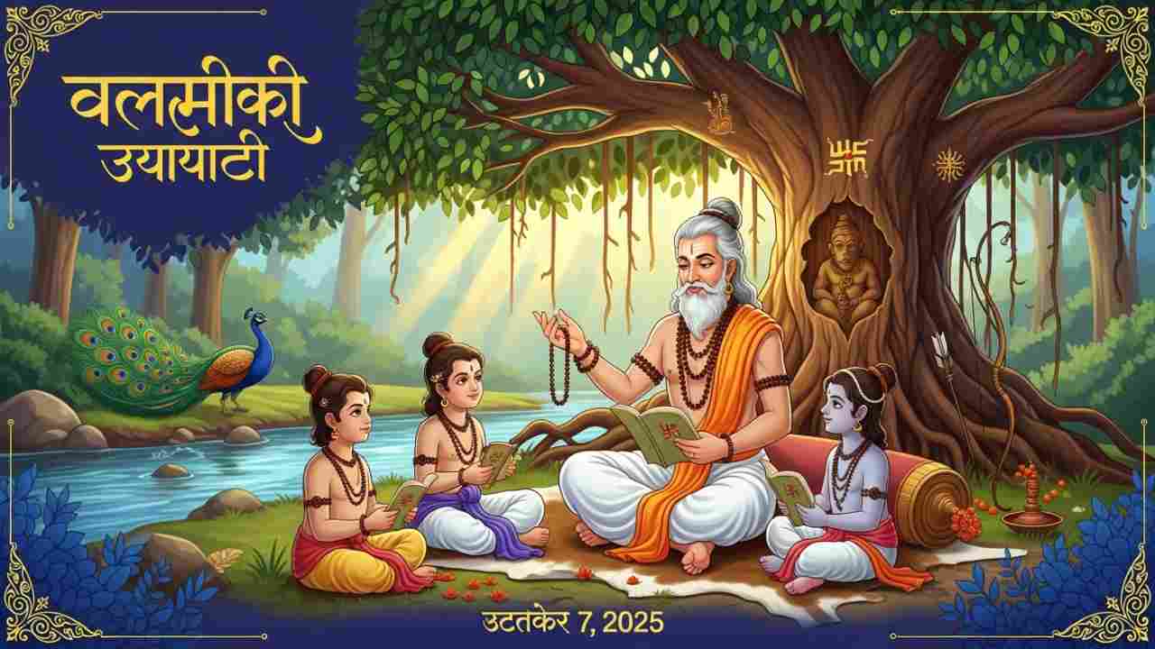 When is Valmiki Jayanti in 2025