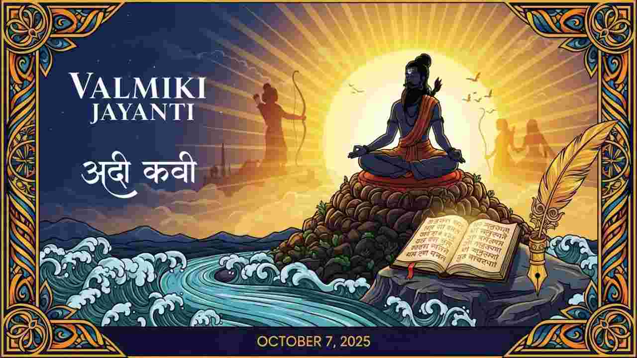 When is Valmiki Jayanti in 2025