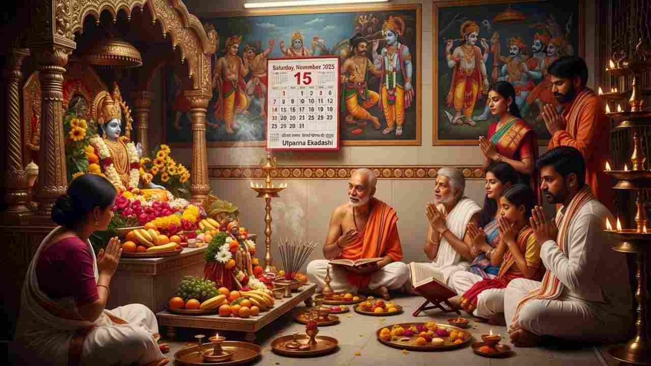 When is Utpanna Ekadashi 2025