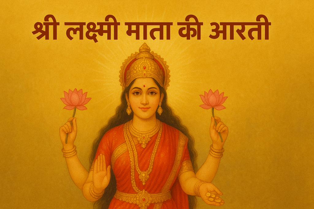 श्री लक्ष्मी माता की आरती