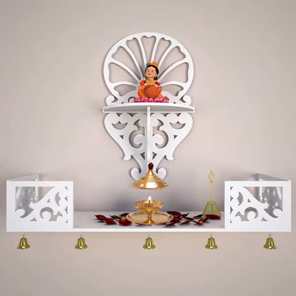 Akhand Diya with Borosilate Glass (6.7 Inches,17 Cms ) - Image 5
