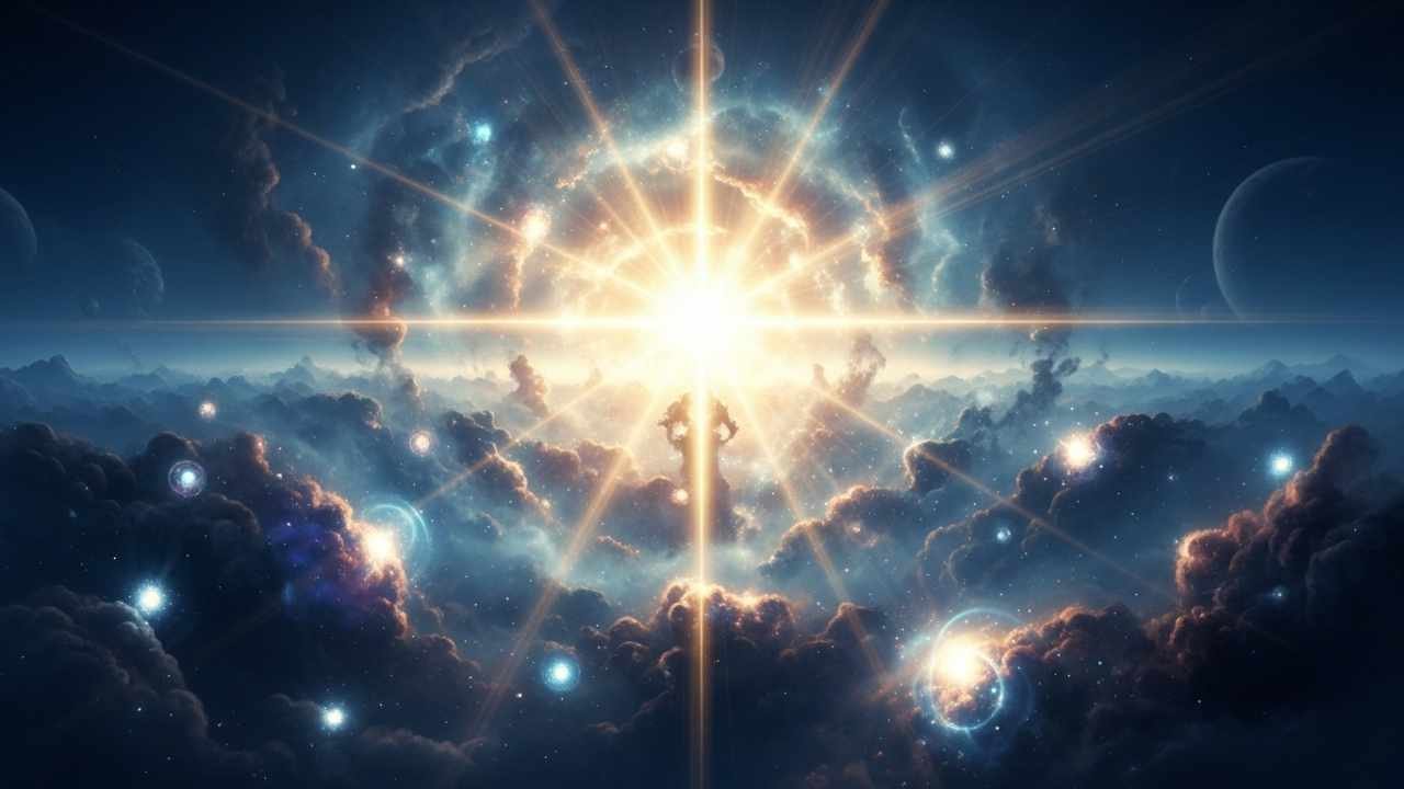 Krishna Showed Arjuna the Universe in His Mouth