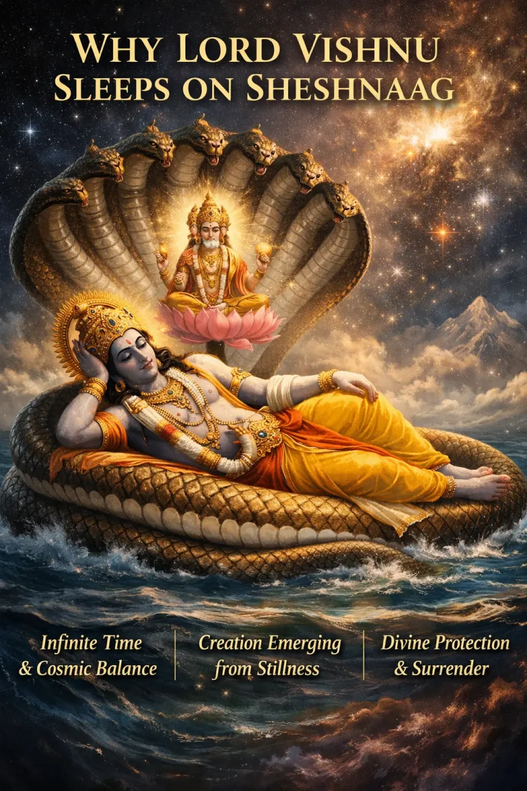 Why Lord Vishnu Sleep on Sheshnaag?