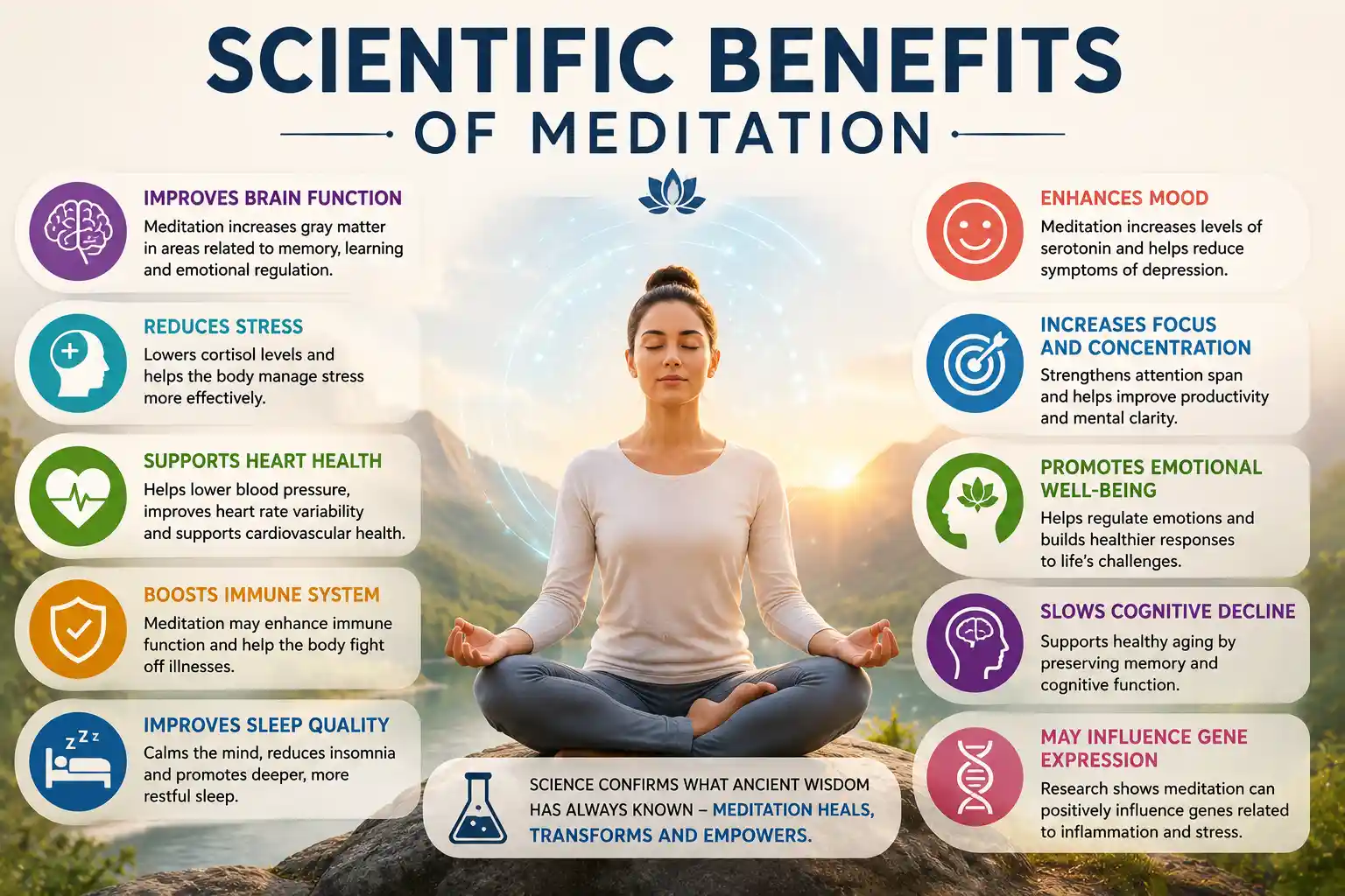 Meditation benefits