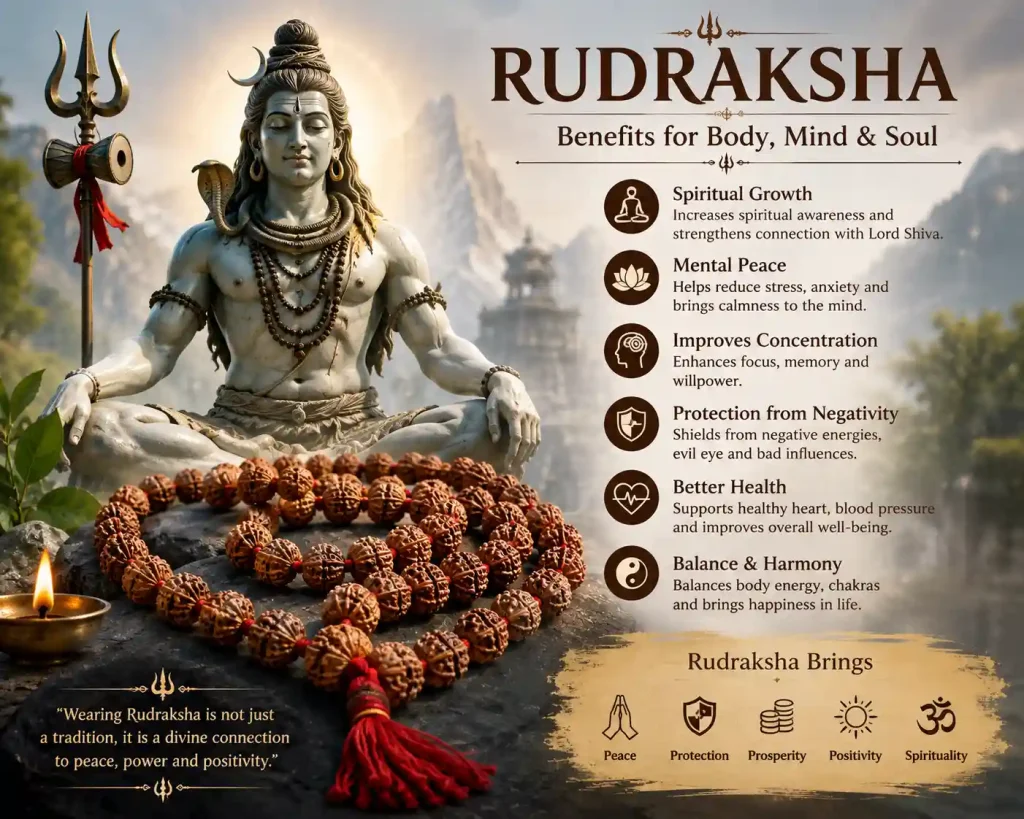 Rudraksha benefits