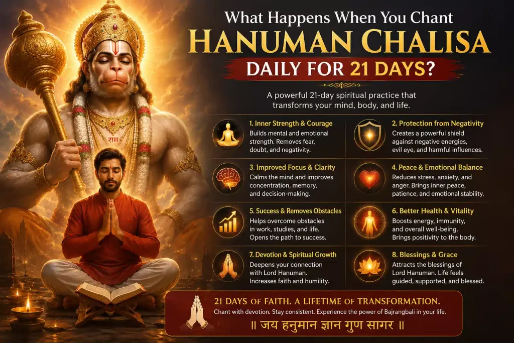 What Happens When You Chant Hanuman Chalisa Daily for 21 Days