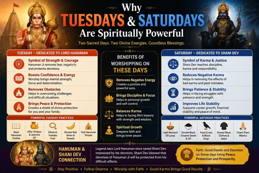 Why Tuesdays and Saturdays Are Spiritually Powerful