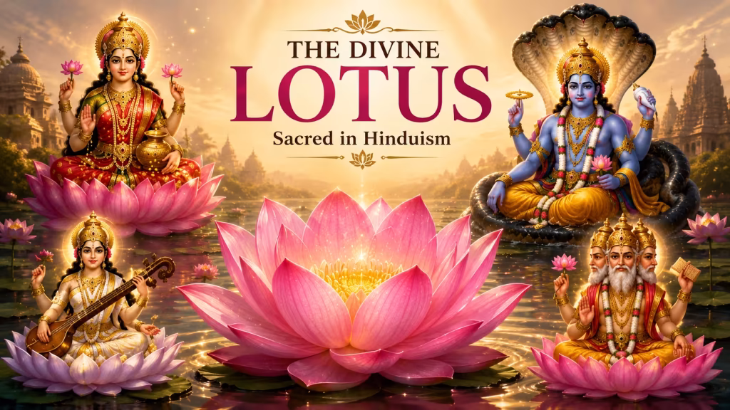 The Divine Lotus: Why the Lotus Is Sacred in Hinduism and What It Symbolizes