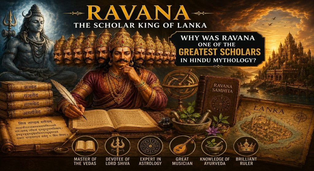 Ravana: The Scholar King of Lanka – Why He Was One of the Greatest Intellectuals in Hindu Mythology