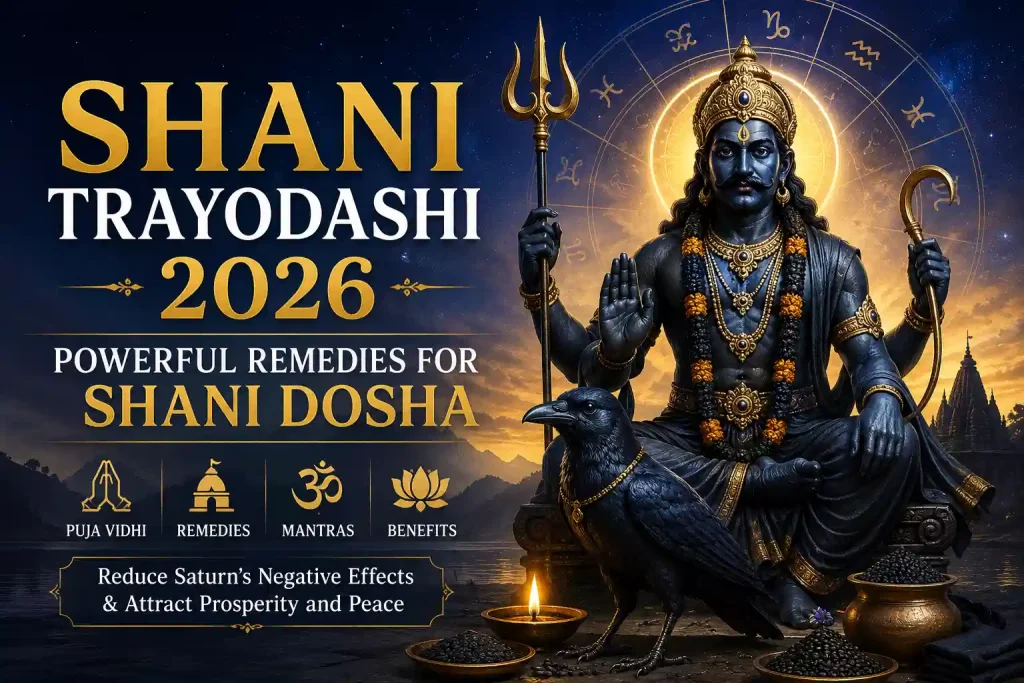Shani-Trayodashi-2026 Remedies for Shani Dosha