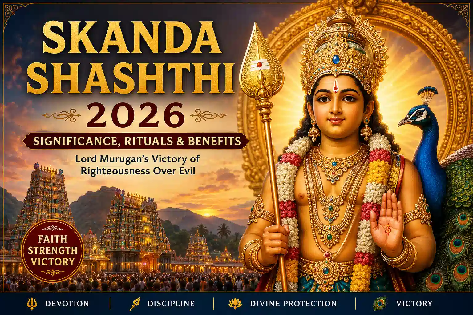 Skanda Shashthi 2026 Significance