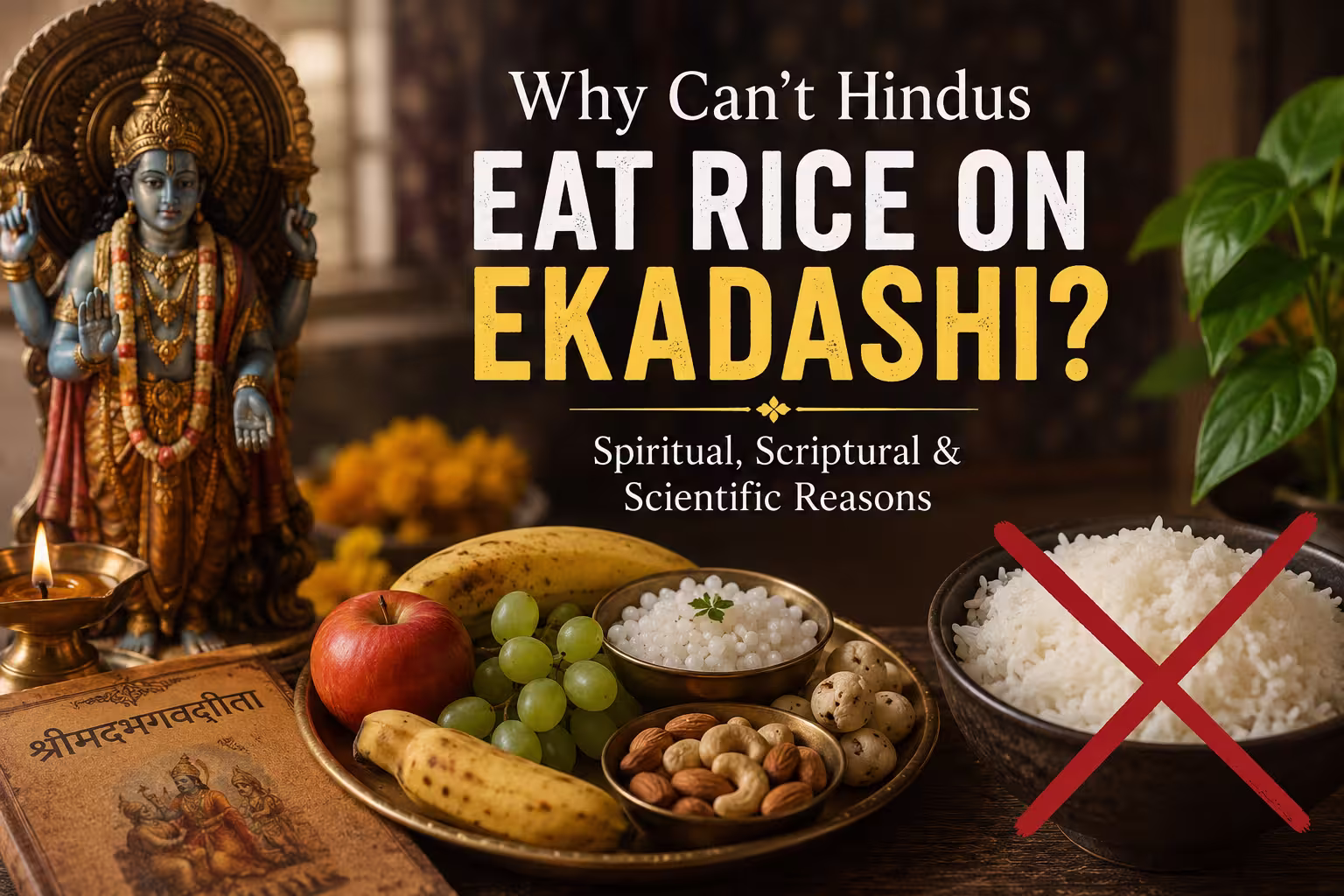 Rice on Ekadashi