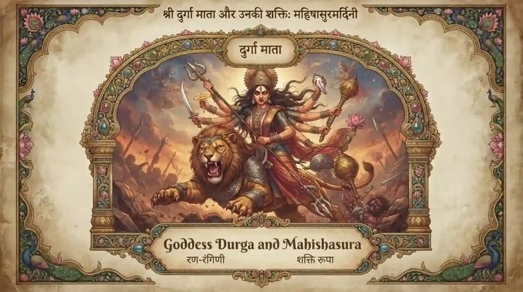 goddess durga hindu mythology