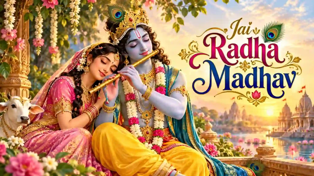 Jai Radha Madhav at Sunset