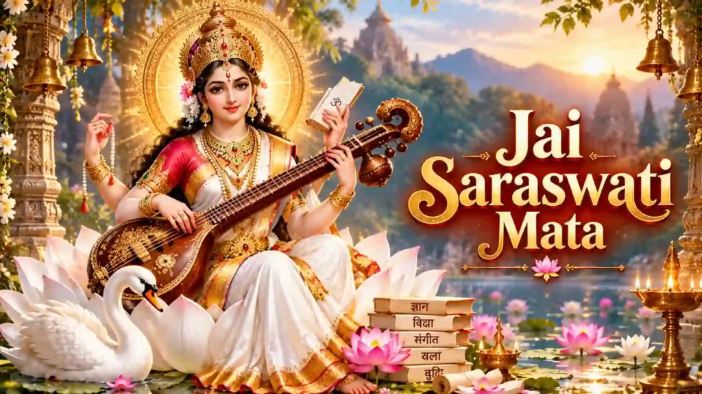 Jai Saraswati Mata at Sunrise