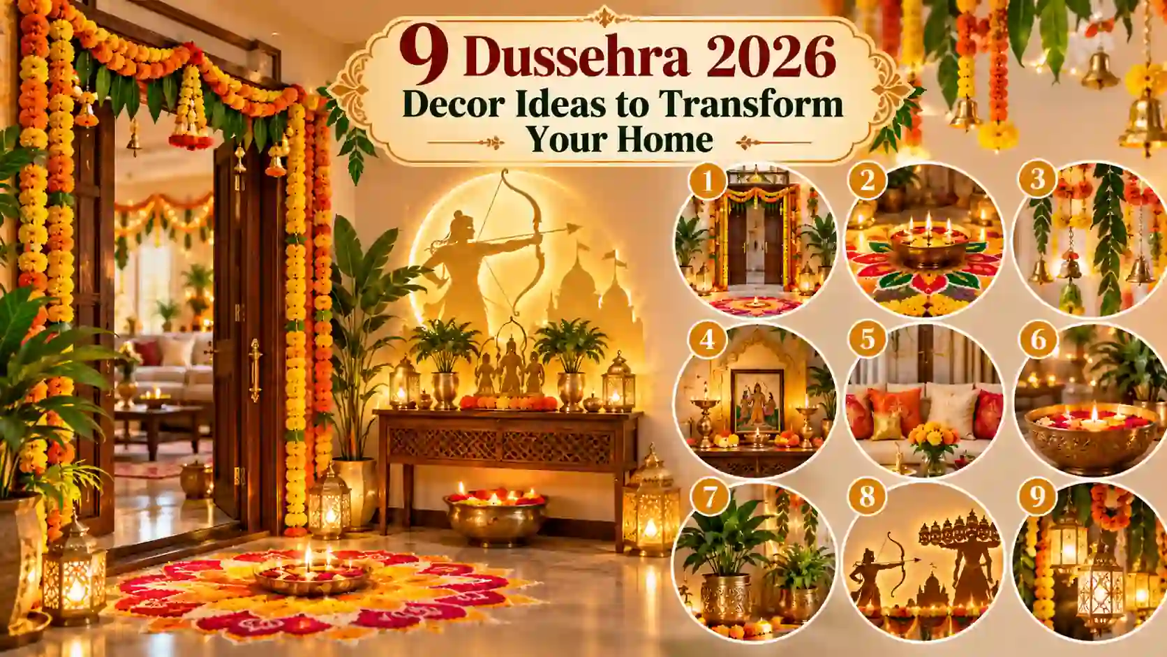 Dussehra Decor Ideas