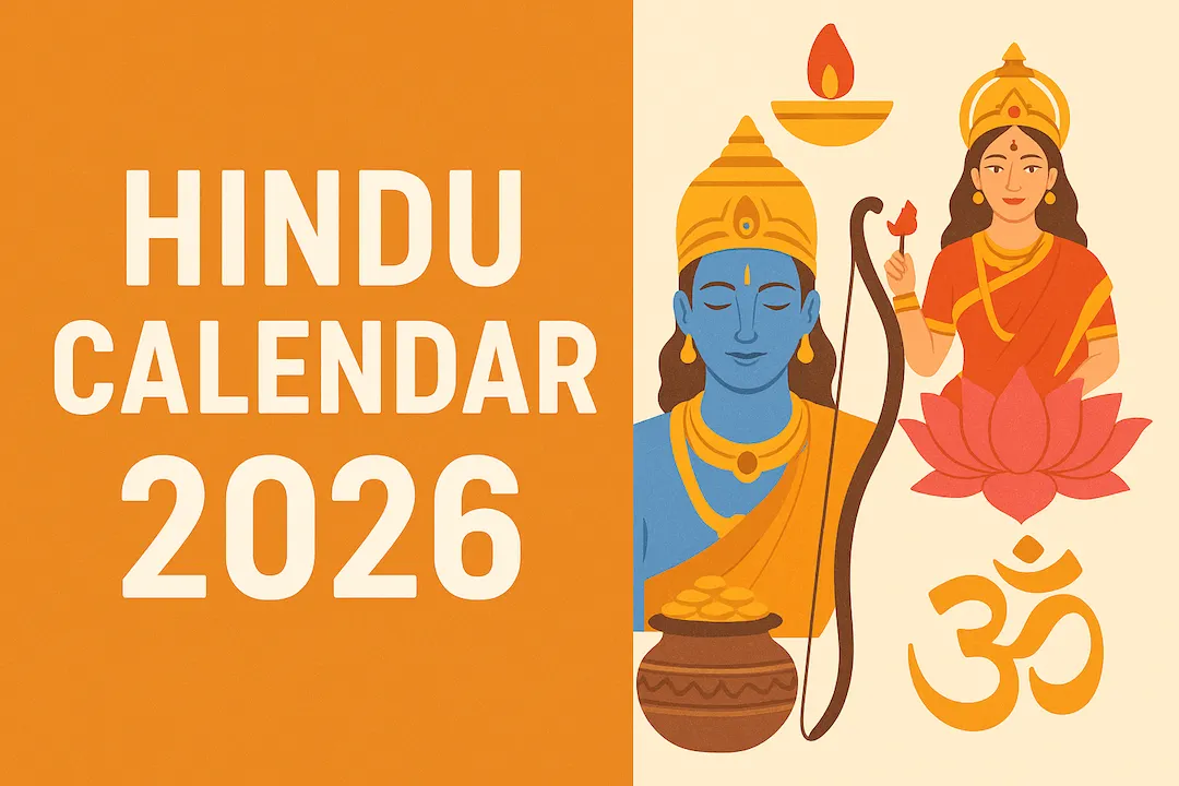 Hindu Calendar 2026: Complete List of Festivals, Fasts & Vrats with Dates 21 Hindu Calendar 2026: Complete List of Festivals, Fasts & Vrats with Dates